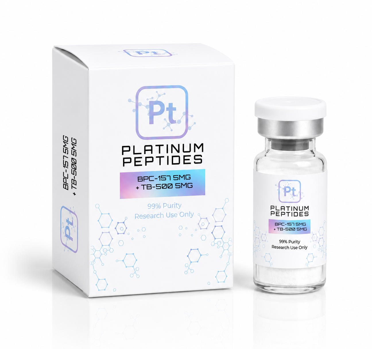 BPC-157 5mg + TB-500 5mg - Research Use Only