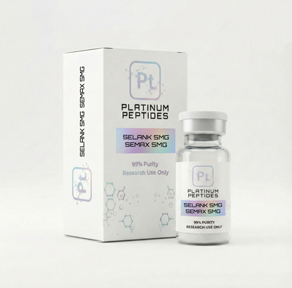 Selank 5mg + Semax 5mg- Research Use Only